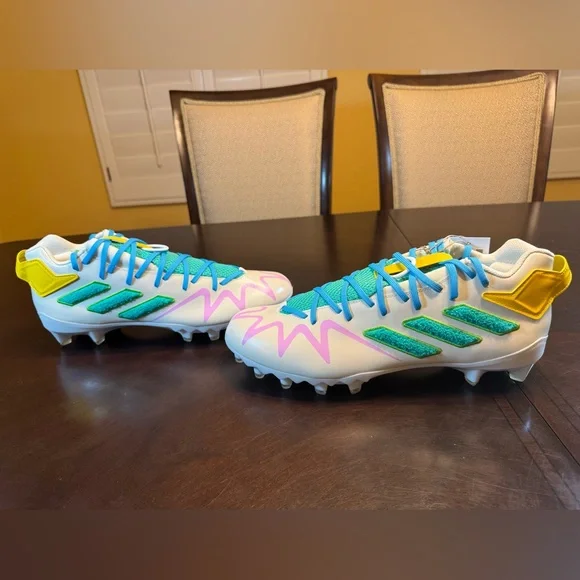 Adidas Freak 22 x The Simpsons Krusty Clown Football Cleats Size US 13.5 - Picture 11 of 15